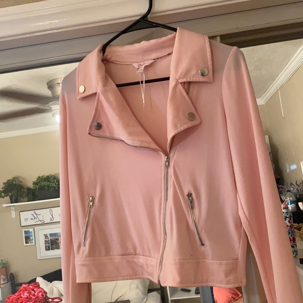 Pink Moto Jacket
